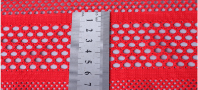 GZ-JS蕾絲面料  提花網布條紋泳衣比基尼面料   針織破洞鏤空網眼布布料 正面照